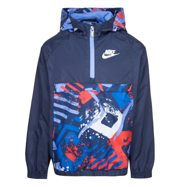 Nike Sportswear Windrunner Jacket Boys Jackets Size L, Color: Navy