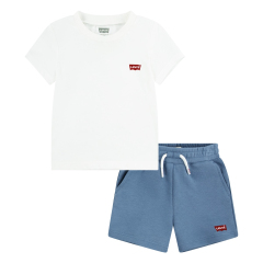 Levis Batwing Toddlers T-Shirt & Knit Shorts Set