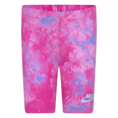 Nike Club Printed Girls Pink Bike Shorts
