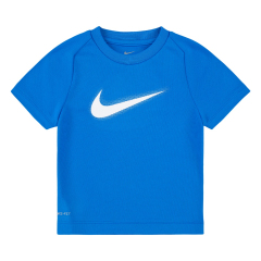 Nike Dri-FIT Logo Toddlers Blue T-Shirt
