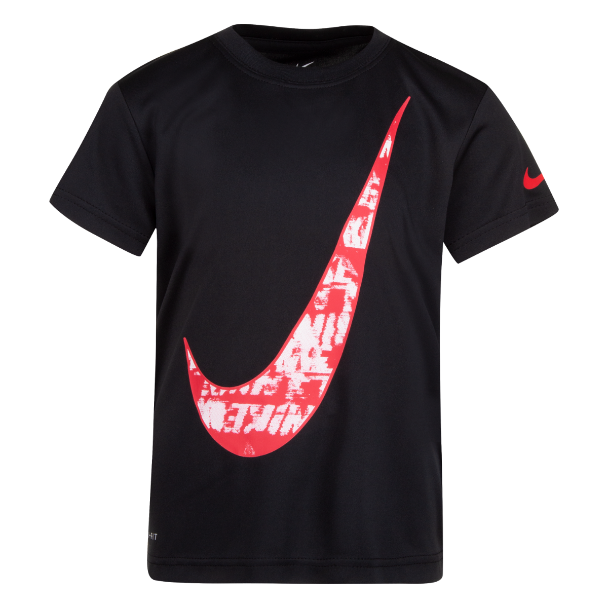 Nike Texture Swoosh Black | Rookie USA